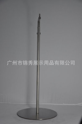【专业出售 高档不锈钢拉丝纹挂包架展示yb206】价格,厂家,图片,服装展示道具,广州市锦秀展示用品-